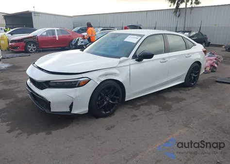 2025 Honda Civic Sport z USA, uszkodzony, nr VIN 2HGFE2F57SH540438